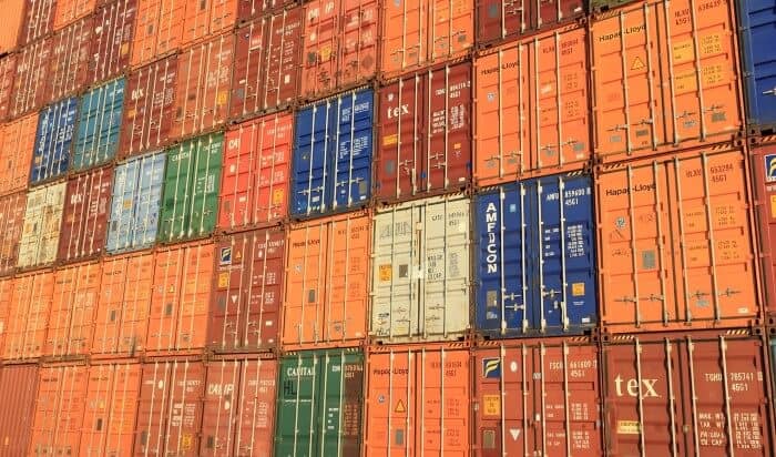 Internationale Containerschifffahrt